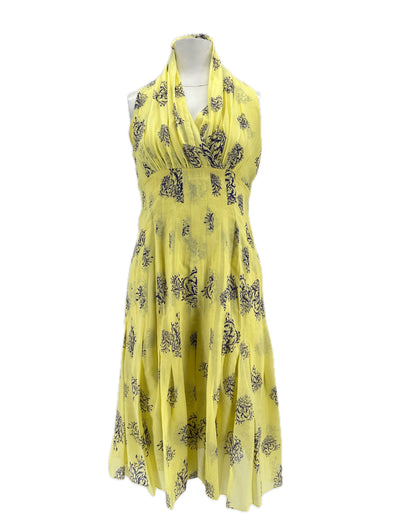 Robe jaune