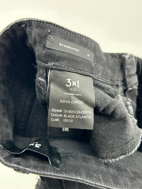 Jean noir "Kaya Cargo"