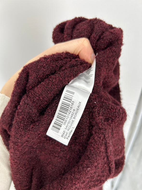 Pull bordeaux