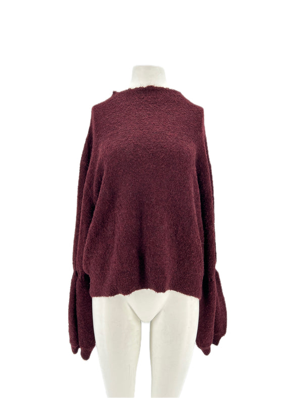 Pull bordeaux