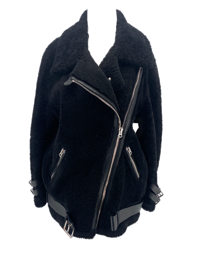 Manteau en shearling