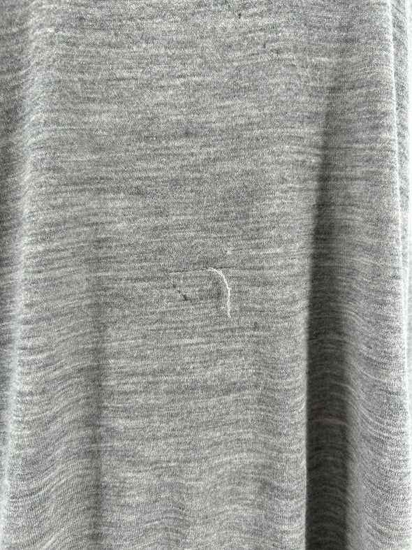 Pull en laine gris