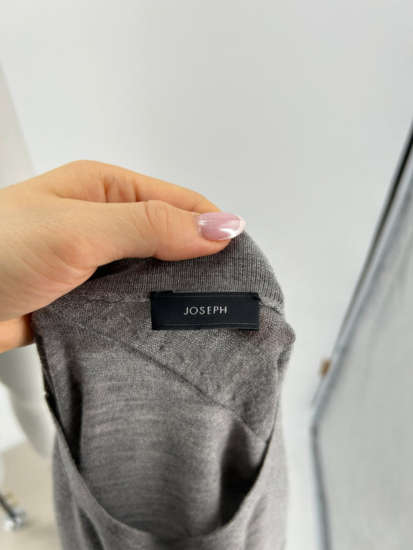 Pull en laine gris