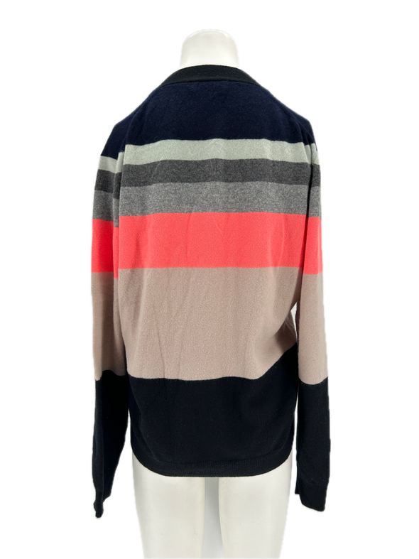 Cardigan coloré à rayures