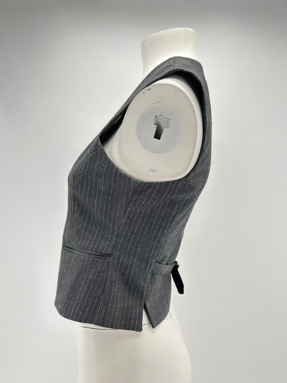 Gilet sans manches gris