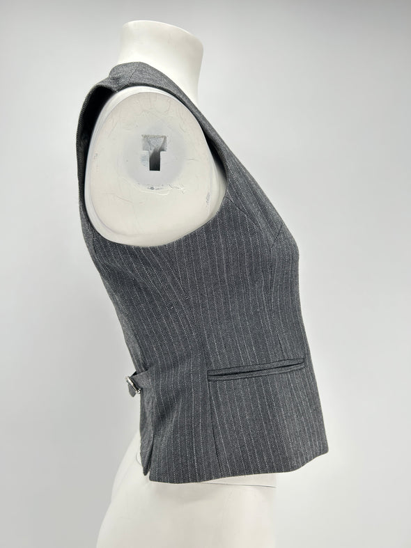 Gilet sans manches gris