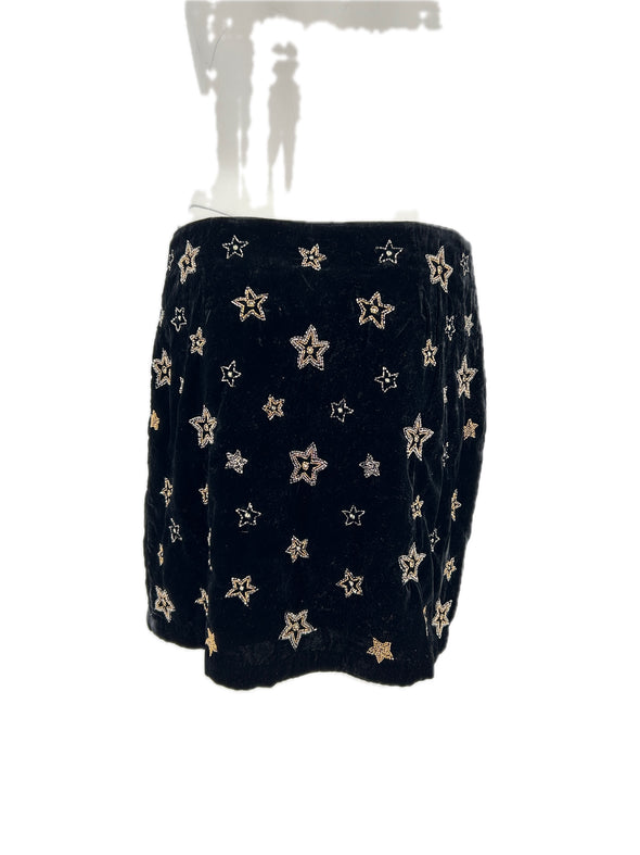 Jupe en velours noire