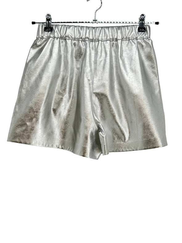 Short argenté