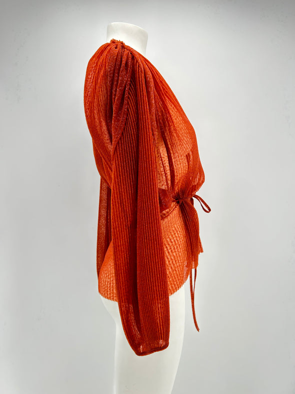 Blouse à nouer