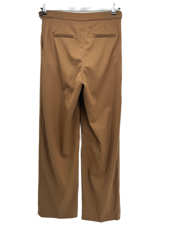 Pantalon droit marron