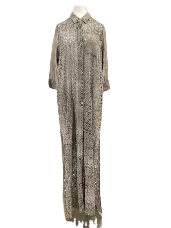Robe taupe