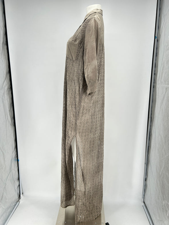 Robe taupe
