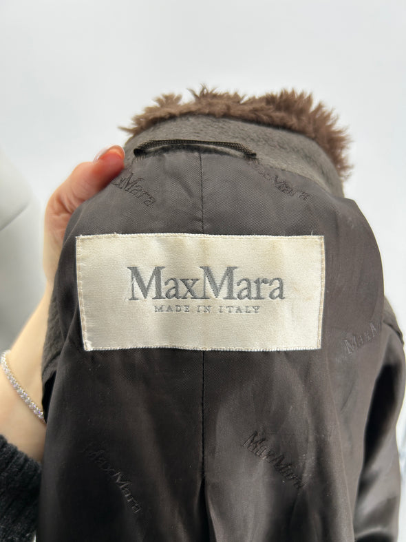 Veste en laine à col