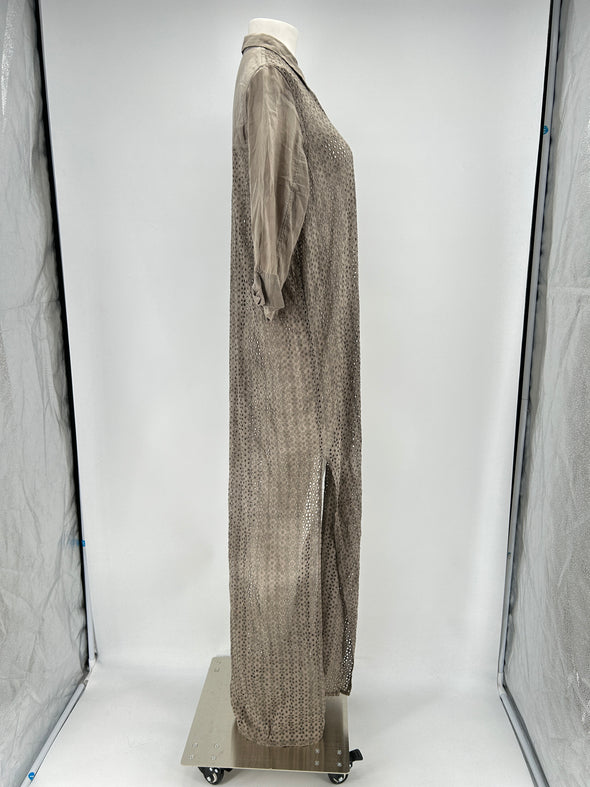 Robe taupe