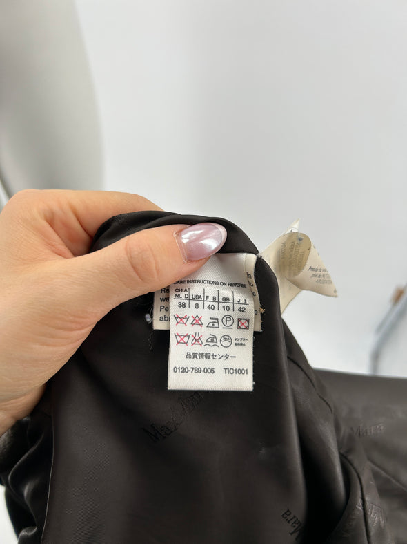 Veste en laine à col