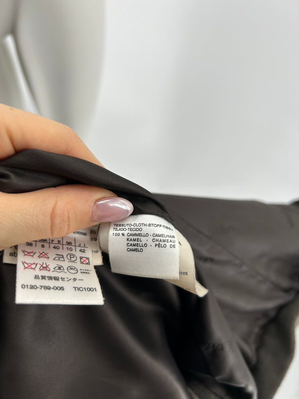 Veste en laine à col