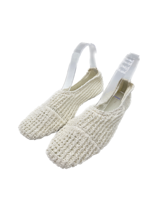 Ballerines tricotées