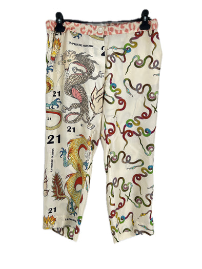 Pantalon en soie