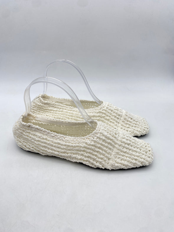 Ballerines tricotées