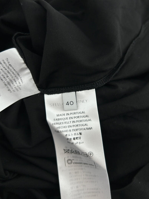 T-shirt asymétrique noir