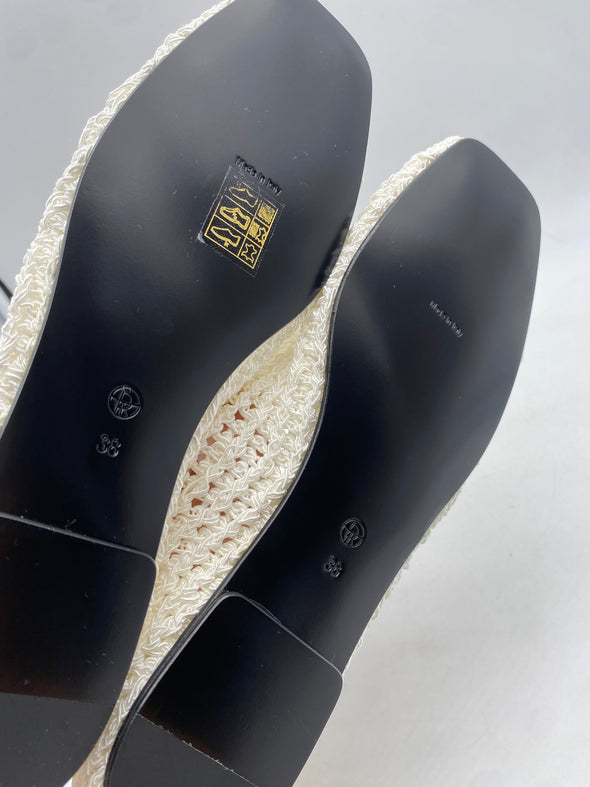 Ballerines tricotées