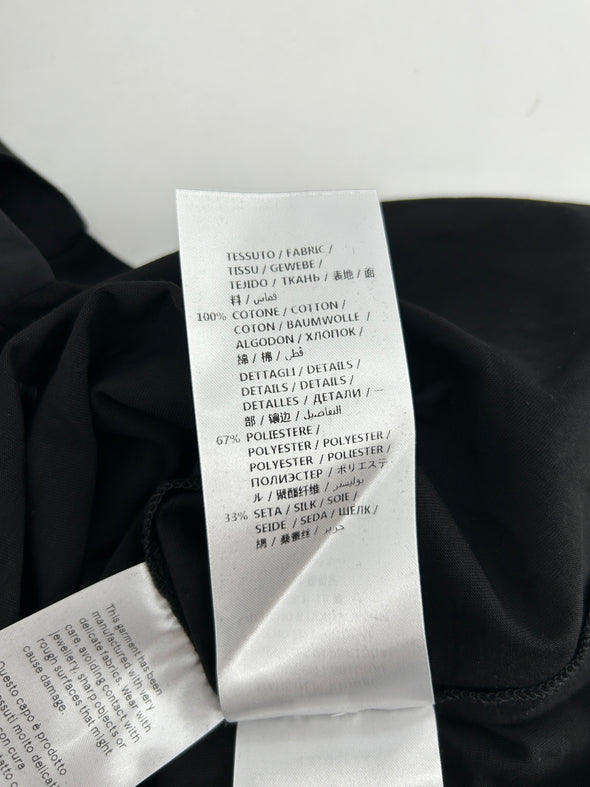 T-shirt asymétrique noir