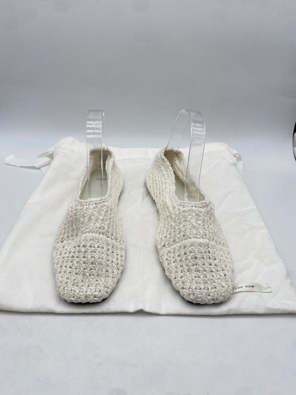 Ballerines tricotées