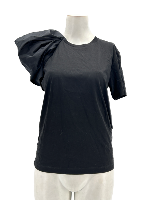T-shirt asymétrique noir