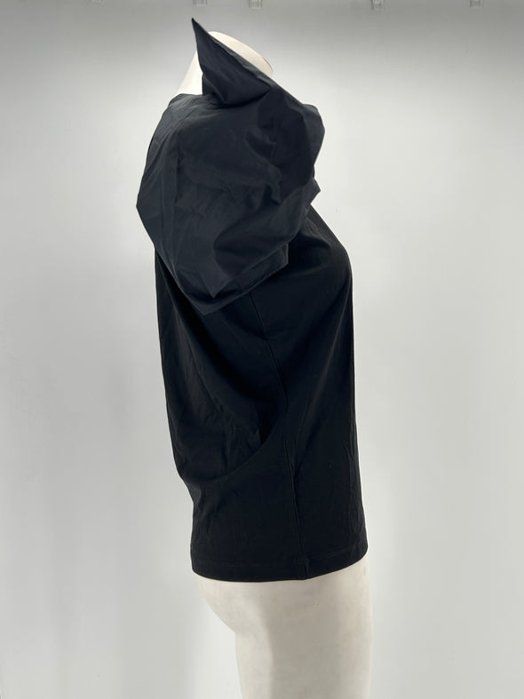 T-shirt asymétrique noir