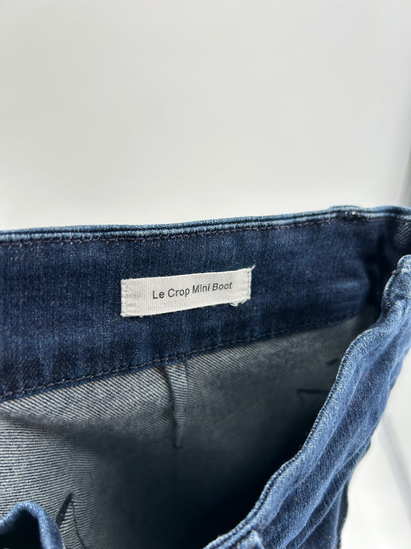 Jean bleu "lecrop mini boot"