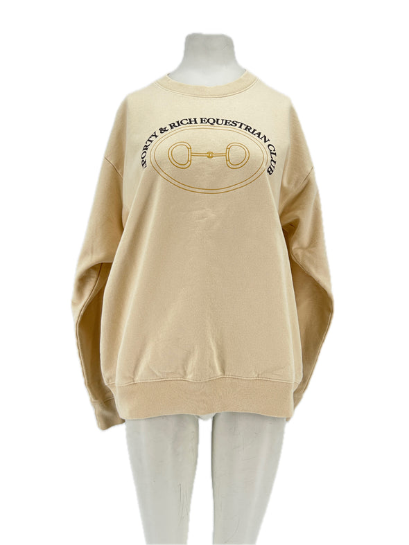 Sweat-shirt jaune