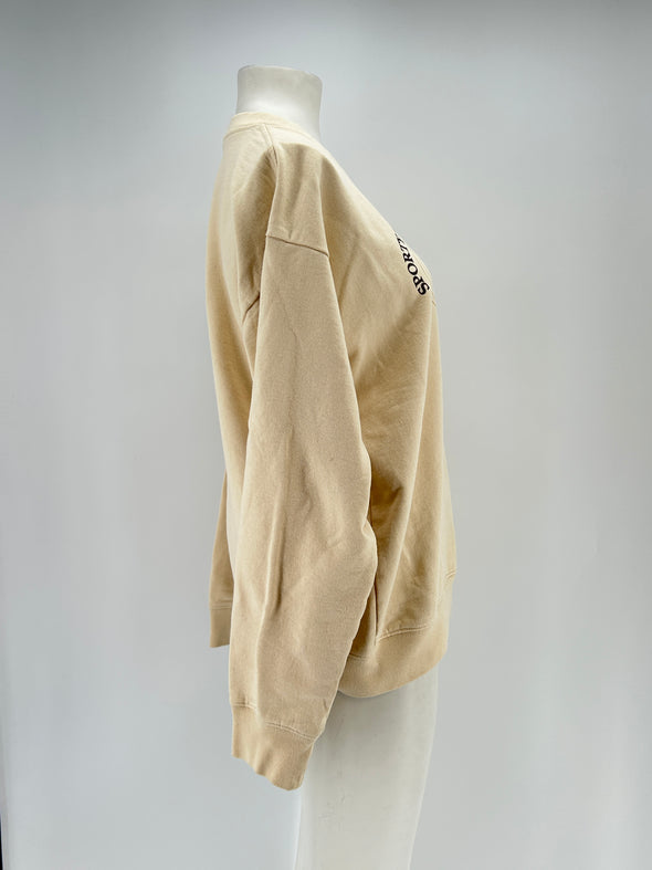 Sweat-shirt jaune