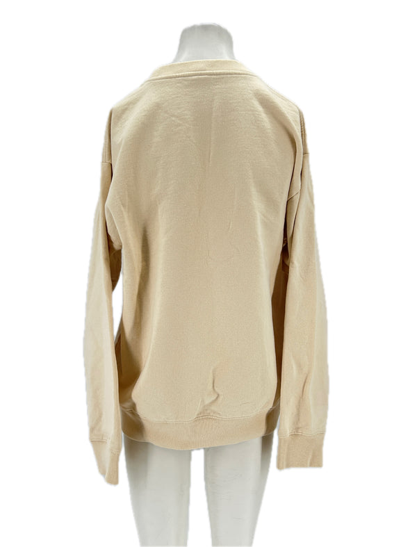 Sweat-shirt jaune