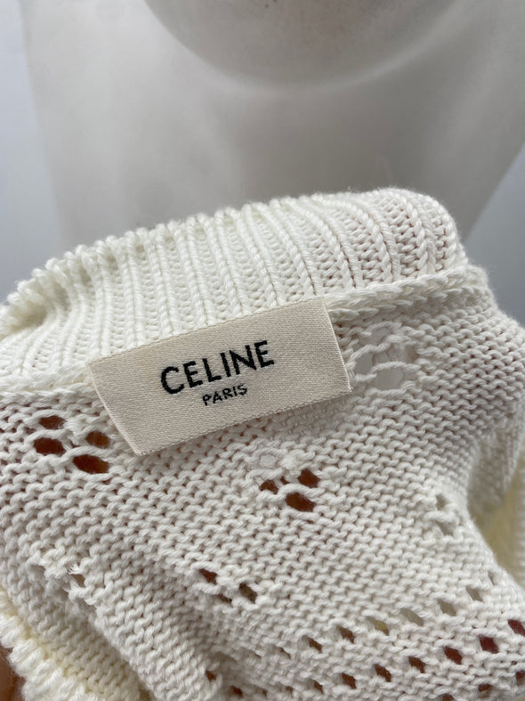 Pull en dentelle de coton