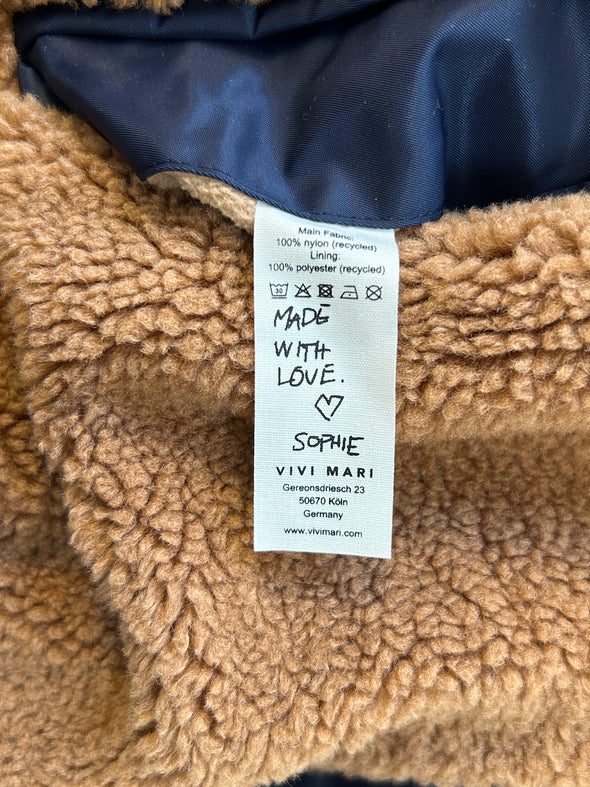 Parka matelassée marine