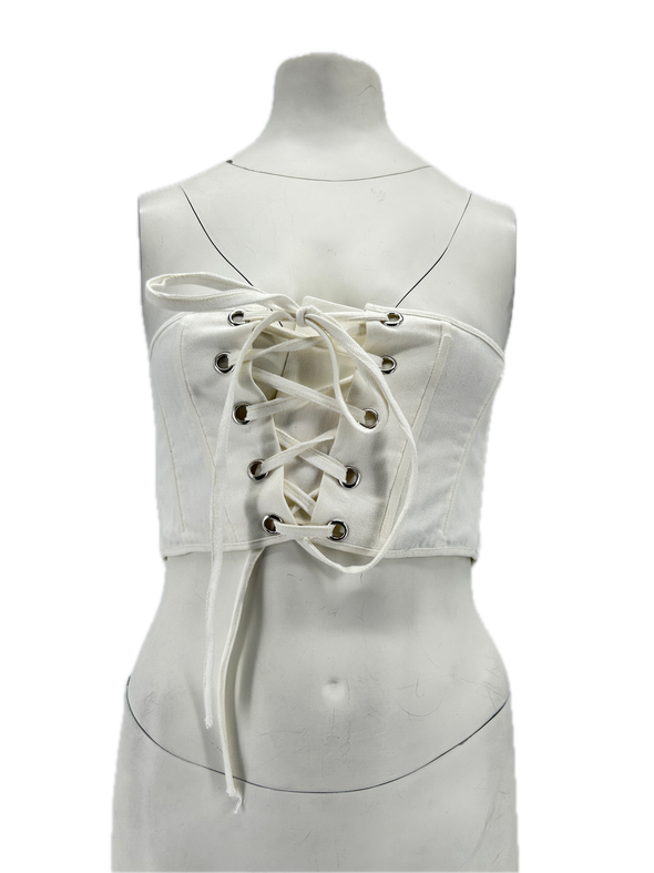 Corset blanc