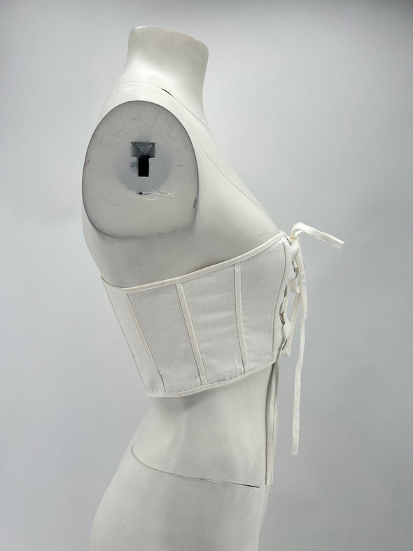 Corset blanc