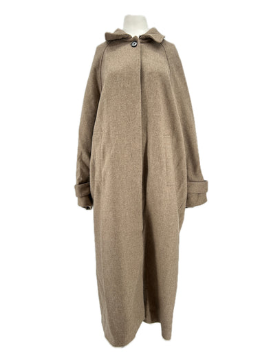Manteau long marron