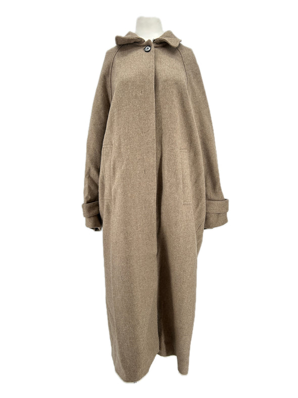 Manteau long marron