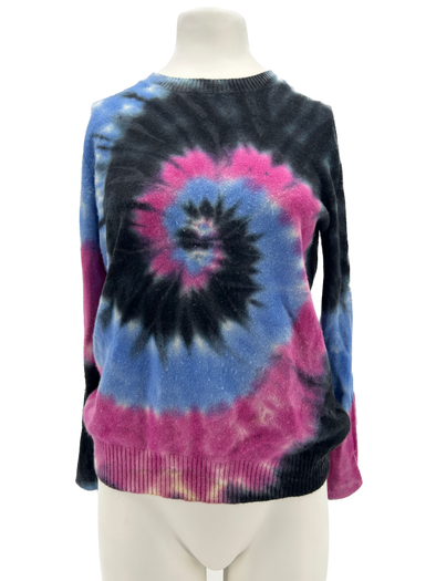 Pull tie & dye en cachemire