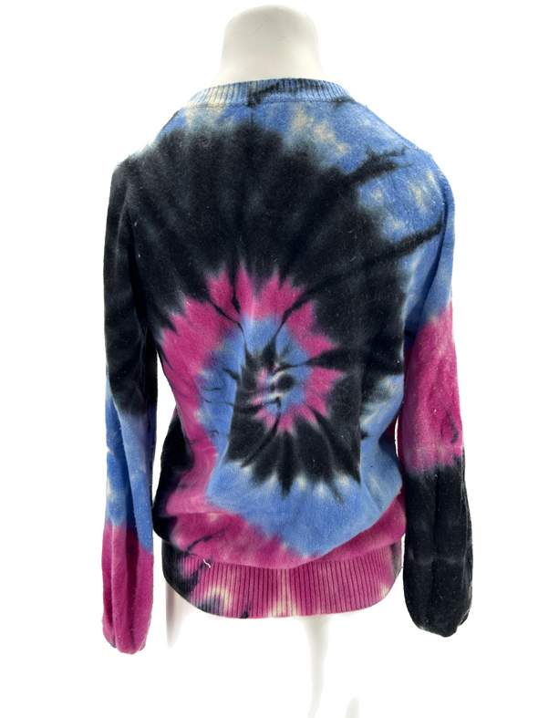 Pull tie & dye en cachemire