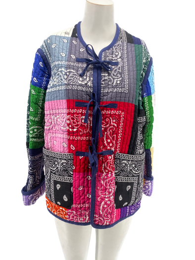 Veste multicolore