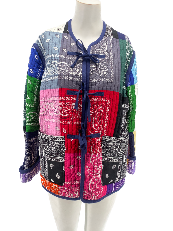 Veste multicolore