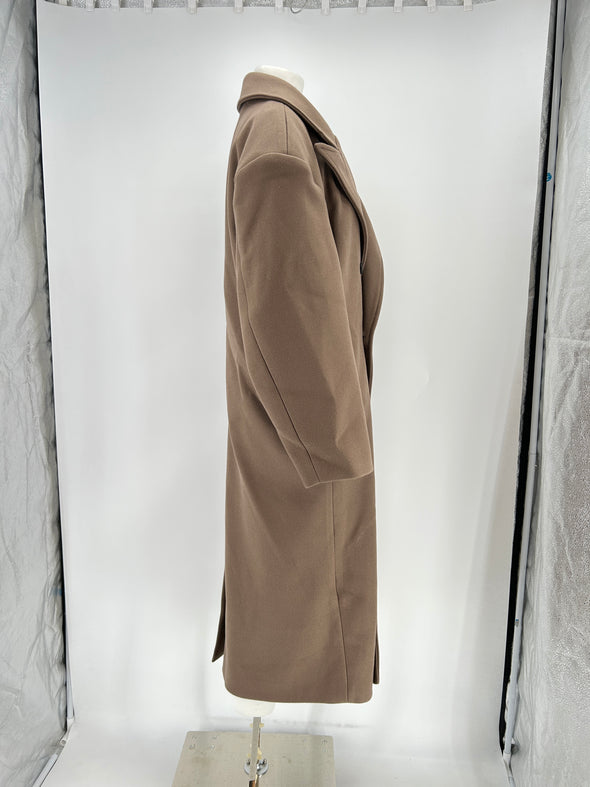 Manteau long marron
