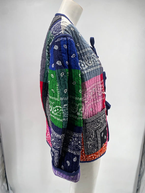 Veste multicolore