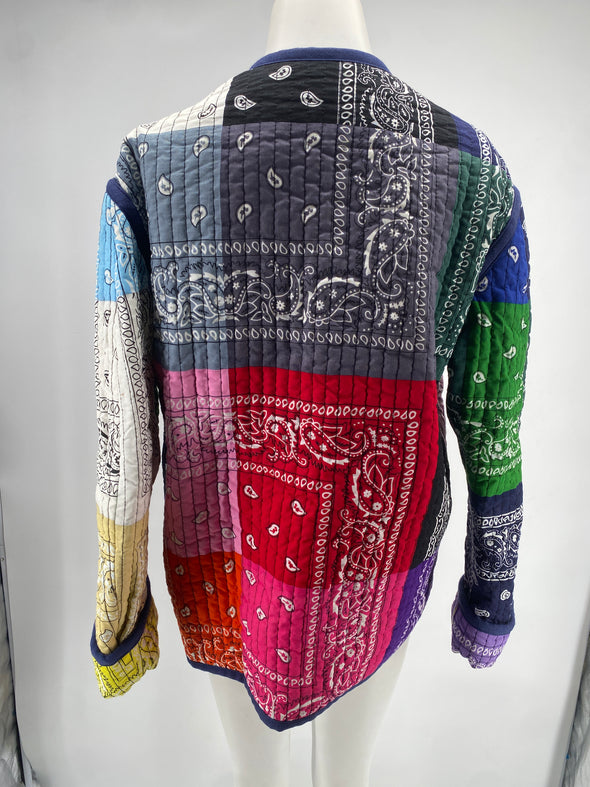 Veste multicolore