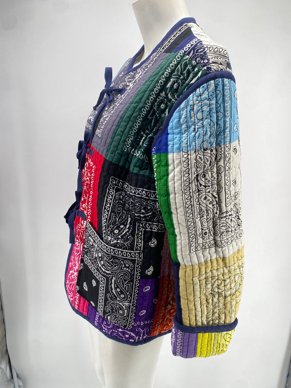Veste multicolore