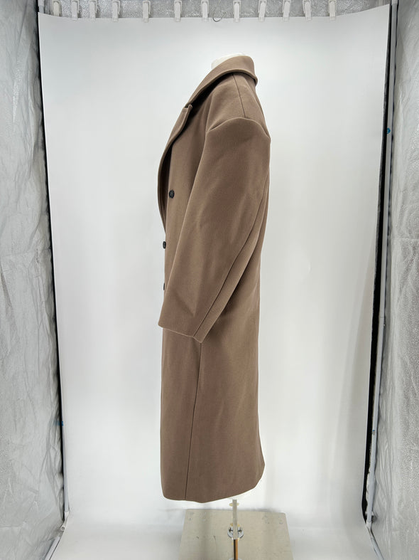 Manteau long marron