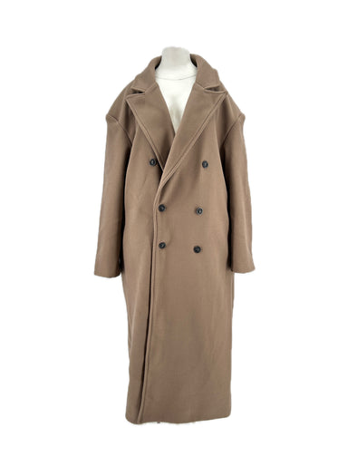 Manteau long marron