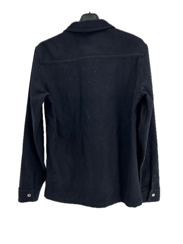 Chemise en laine noire
